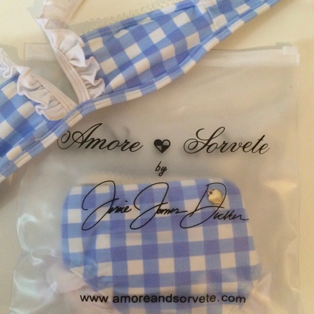 JJD x Amore and sorvete kids bikini set